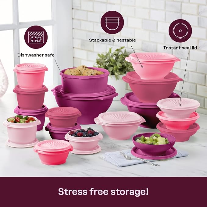 TP Heritage 36-Piece Food Storage Set