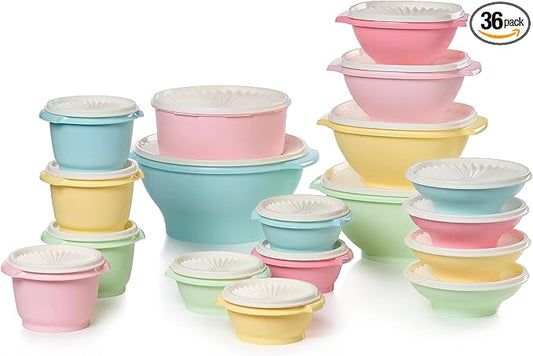 TP Heritage 36-Piece Food Storage Set