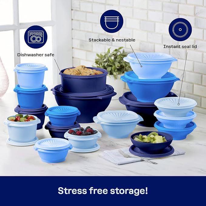 TP Heritage 36-Piece Food Storage Set